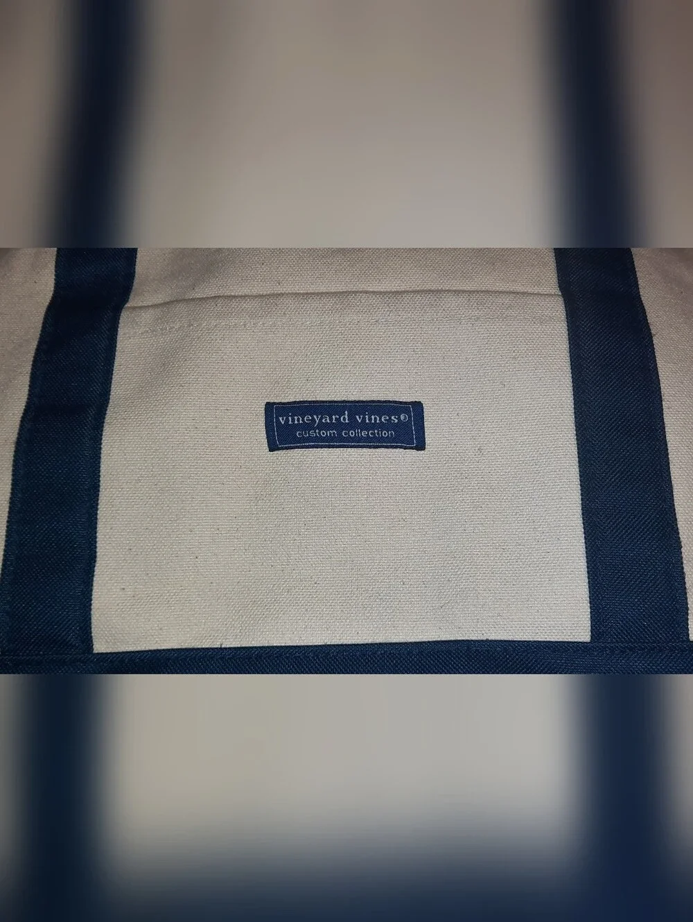 Super Bowl XLV 45 canvas tote bag by Vineyard Vines